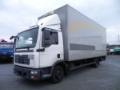 MAN TGL 12.180 (Euro4+G1) Koffer 6.8m+LBW 2 to Koffer, Camion Fourgon, Transport