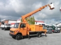 Mercedes-Benz 609 D Teleskop Hubarbeitsbühne Ruthmann Steiger 22, Autre camion, Transport