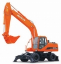 Doosan SOLAR 210W-V, Колесные экскаваторы , Строительная техника