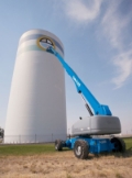 Genie S-105, Саморушні вишки, Будтехніка