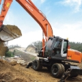 Hitachi ZX 210 W, Гусеничні екскаватори, Будтехніка