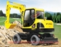 HYUNDAI R55W-7, Колісні екскаватори, Будтехніка