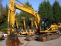 JCB JS 220, Bagri goseničarji, Gradbeništvo