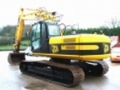 JCB JS 220, Bagri goseničarji, Gradbeništvo
