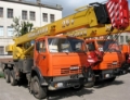 Kamaz КС-55713-1, Mobile cranes, Mining and construction