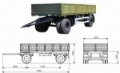 Kamaz СЗАП 8357-02, Camion plateau ridelle, Transport