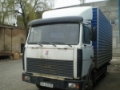 MAZ 4370041 - 262 4.8, Camion à rideaux coulissants (PLSC), Transport