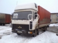 MAZ 437041, Camion à rideaux coulissants (PLSC), Transport