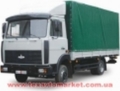 MAZ 437041-262, Camion plateau ridelle, Transport