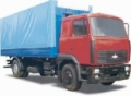 MAZ 533603-221, Тентованные грузовики, Транспорт