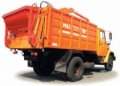 ЗИЛ МКЗ, Camion poubelle, Transport