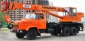 КРАЗ КТА-25, Автокраны, Строительная техника