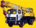 МАЗ КС-35715, รถครนล้อยาง, เครื่องจักรงานก่อสร้าง