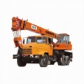 Силач КТА-28, Camion plateau ridelle avec grue, Transport