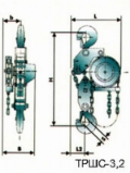 Тали стационарные ТРШС-3,2, Other lifts and platforms, Mining and construction