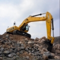 JCB JS 360, Lánctalpas kotrók, Építőipari gépek