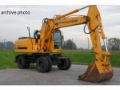 Hyundai Robex170 W-7, Wheeled excavators, Construction