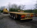 Nooteboom PLATEAU EXTENSIBLE, Semi remorque porte engin, Transport