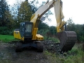 JCB 807B, Gravemaskiner på larvebånd, Entreprenør