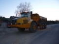 Volvo A 40 D, Сочленённые самосвалы, Строительная техника
