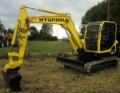 Hyundai ROBEX 55-7, Міні-екскаватори < 7т, Будтехніка