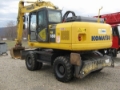 KOMATSU PW180-7E0, Kolesové rýpadlá, Stavebníctvo