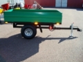 Gustafs 1500 1500kg, Remorque benne, Transport