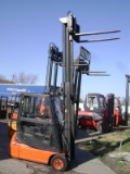 Linde E16 C / 335, 3-kolesový vysokozdvižný vozík, Manipulácia s materiálmi
