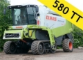 克拉斯 580 Terra Trac / bælter、联合收割机、农业机械