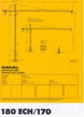 Liebherr 180ECH, Kule vinçler, İş Makinaları