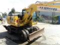 Komatsu PW140-7, Wheeled excavators, Construction
