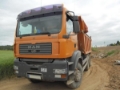 MAN TGA 33.363 6X4, Camion benne, Transport