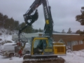 Volvo EC210BLC, Bagri, Gozdarstvo