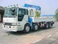 Hino Profia、フックリフトトラック、輸送