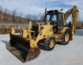 Caterpillar 438 B، لوادر ذات جرافات عكسية، الإنشاء