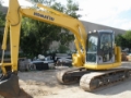 KOMATSU PC138USLC, Excavadoras de cadenas, Construcción