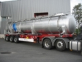 Obas Tank 25m3, Semi remorque citerne, Transport