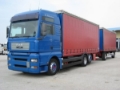 MAN 26460 TGA 6X2, Camion Fourgon, Transport