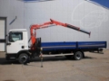 MAN 8.150 TGL VALNÍK+RU, Camion plateau ridelle, Transport