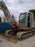 Takeuchi TB175、小型パワーショベル 7t-12t、建設