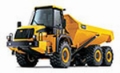 JCB ADT 722, Csuklósdömperek, Építőipari gépek