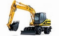 JCB JS 160W, Kopači na točkove, Gradjevinarstvo