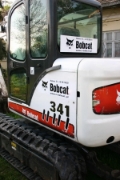 Bobcat 341, Midi rýpadlá 7 t - 12 t, Stavebníctvo