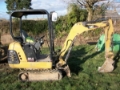 Caterpillar 301.5, Bagri goseničarji, Gradbeništvo