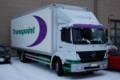 MERCEDES-BENZ Axor 1828L, Fast kasse, Transport