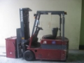 Nissan GN01, Driewielige vorkheftruck met contragewicht, Laden en lossen
