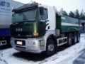 Sisu E11M K-APP 8X2 325+140+130, Camion benne, Transport