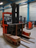 Linde R25F, Four-way truck, Laden en lossen