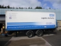 Tandem axle Box trailer, Прицепы-фургоны, Транспорт