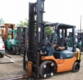 Toyota 02-7FD25, 4-wheel counterbalanced truck, Material Handling